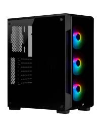 GABINETE ATX MID TOWER - CRYSTAL SERIES 220T RGB BLACK - CC-9011190-WW