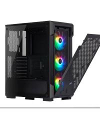 GABINETE ATX MID TOWER - CRYSTAL SERIES 220T BLACK - CC-9011173-WW