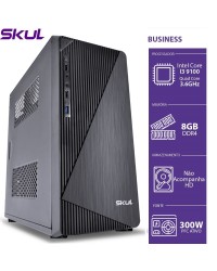 COMPUTADOR BUSINESS B300 - I3 9100 3.6GHZ MEM 8GB DDR4 SEM HD/SSD HDMI/VGA FONTE 300W