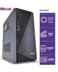 COMPUTADOR BUSINESS B500 - I5 6500 3.2GHZ 8GB DDR3 SSD 240GB HDMI/VGA/DVI-D FONTE 300W