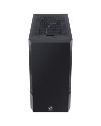 GABINETE MID-TOWER GRAVITY PRETO 2 FANS RGB LATERAL EM VIDRO TEMPERADO - GRPTRGB1FV