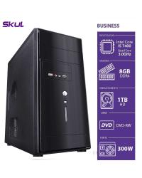 COMPUTADOR BUSINESS B500 - I5 7400 3.0GHZ 8GB DDR4 HD 1TB HDMI/VGA DVD-RW FONTE 300W