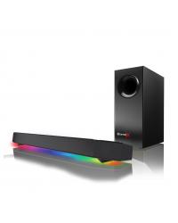 CAIXA DE SOM SOUNDBAR 7.1 - SBX KATANA - COM SUBWOOFER - RGB LEDS -  USB/BT/P2 - 75W-150W(PEAK) - PRETA - 51MF8245AA000