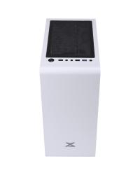 GABINETE GAMER VX GAMING VAUX COM JANELA EM VIDRO TEMPERADO - BRANCO