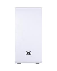 GABINETE GAMER VX GAMING VAUX COM JANELA EM VIDRO TEMPERADO - BRANCO