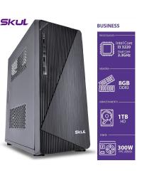 COMPUTADOR BUSINESS B300 - I3 3220 3.3GHZ 8GB DDR3 HD 1TB HDMI/VGA FONTE 250W SEM PPB