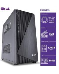 COMPUTADOR BUSINESS B700 - I7 7700 3.6GHZ 8GB DDR4 SSD 120 GB HDMI/VGA FONTE 300W