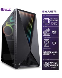 COMPUTADOR GAMER 5000 - I5 9600KF 3.7GHZ 9ª GER. MEM. 8GB DDR4 HD 1TB RX580 8GB WATER COOLER 120MM FONTE 600W