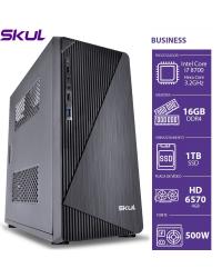 COMPUTADOR BUSINESS B700 - I7 8700 3.2GHZ 16GB DDR4 SSD 1TB HD6570 4GB FONTE 500W