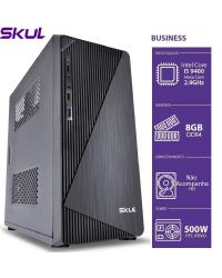 COMPUTADOR BUSINESS B500 - I5 9400 2.9GHZ 8GB DDR4 SEM HD HDMI/VGA FONTE 500W