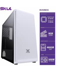 COMPUTADOR BUSINESS B700 - I7 4770 3.4GHZ 8GB DDR3 SSD 480GB HDMI/VGA FONTE 250W