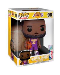 POP! NBA: LAKERS - LEBRON JAMES - CAMISA ROXA - 25 CENTÍMETROS #98