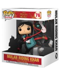 POP! DISNEY MULAN - MULAN MONTADO NO KHAN 15 CENTÍMETROS #76