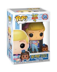 POP! TOY STORY 4 - BO PEEP COM O OFICIAL GIGGLE MCDIMPLES #524