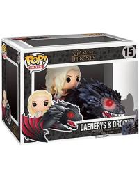 POP! GAME OF THRONES - DAENERYS TARGARYEN E DROGON #15