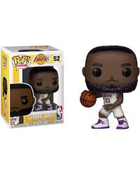 POP! NBA: LOS ANGELES LAKERS - LEBRON JAMES - UNIFORME BRANCO #52