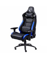 CADEIRA GAMER MAD RACER V10 PRETO COM DETALHES EM AZUL - MADV10AZGL PCYES