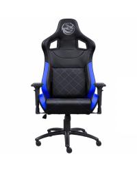 CADEIRA GAMER MAD RACER V10 PRETO COM DETALHES EM AZUL - MADV10AZGL PCYES