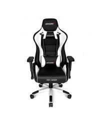 Cadeira Gamer Akracing ProX Bigger White (Preta/Branco)