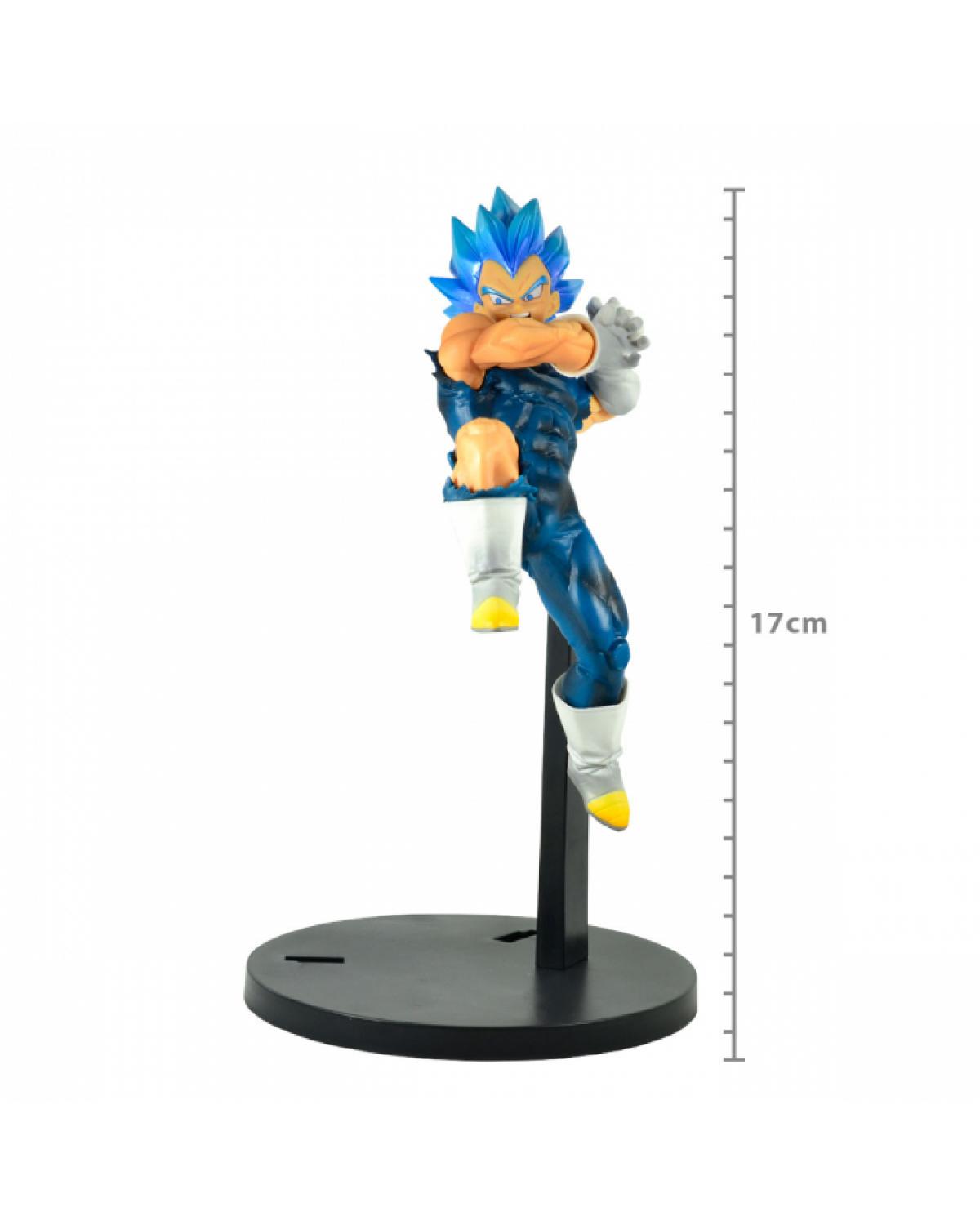 FIGURE DRAGON BALL SUPER - VEGETA SUPER SAYAJIN BLUE - TAG FIGHTERS REF: 29618/29619