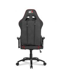 CADEIRA GAMER DT3 SPORTS ELISE PRETA COM VERMELHO