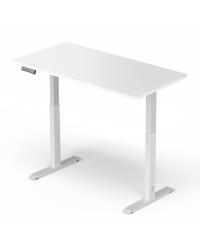 MESA GAMER DT3 F40 PRO WHITE, ALTURA AJUSTAVEL, BORDA CURVADA, BRANCA