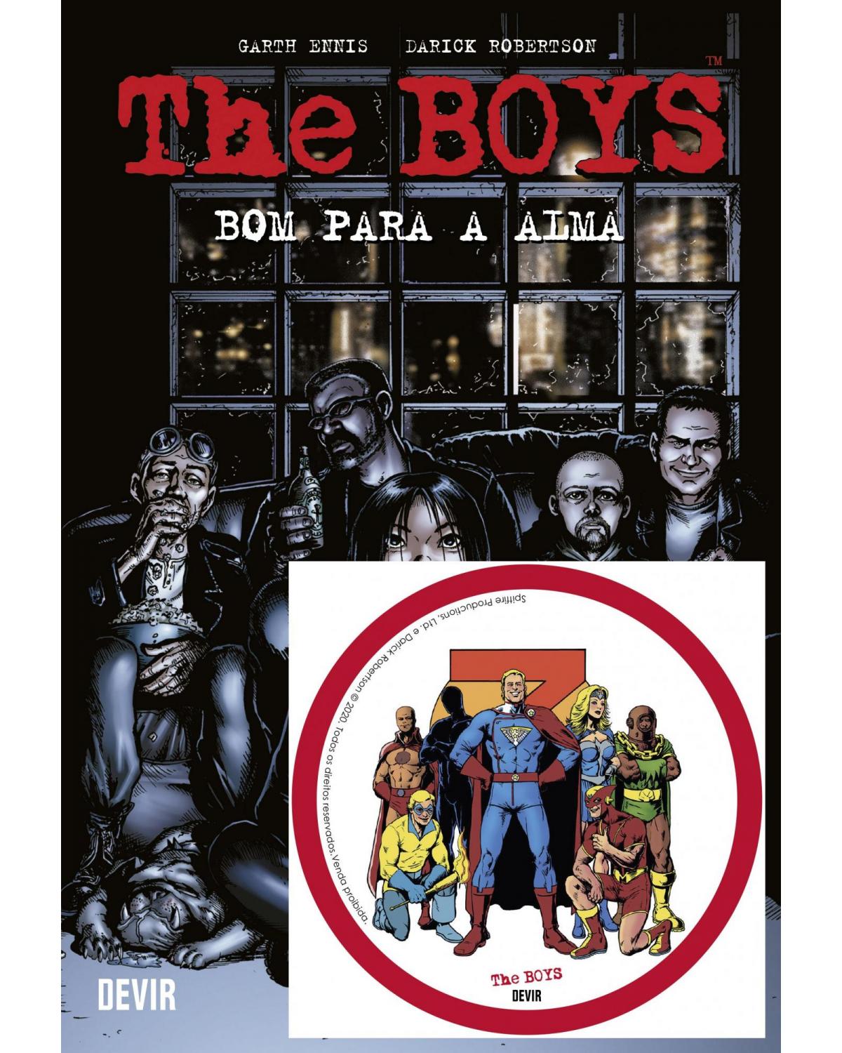 The Boys volume 3: Bom para a alma - com adesivo - 2ª Edição | 2020